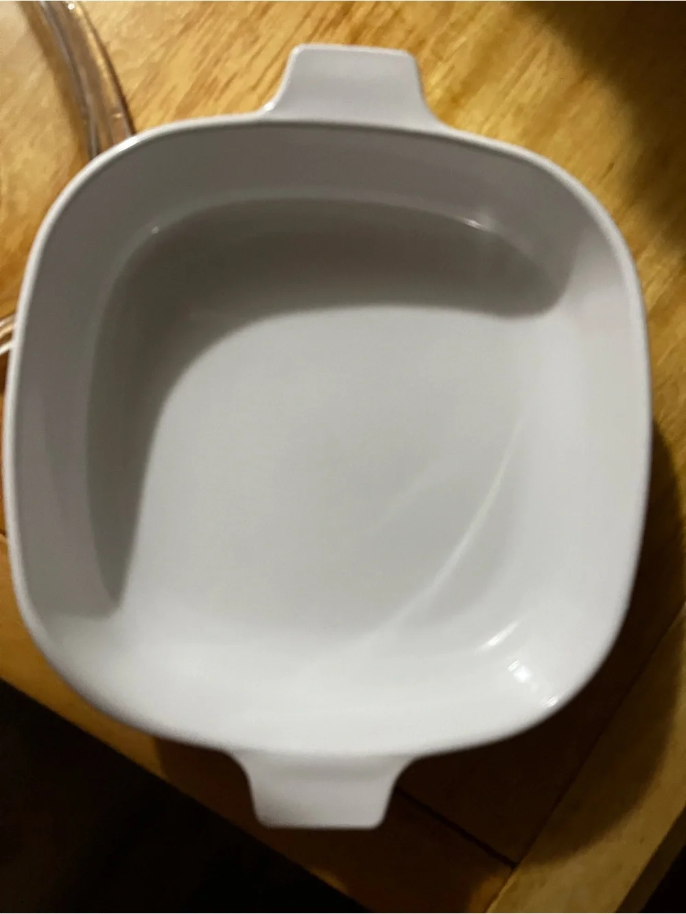 Corningware “Blue Daisy” searing / browning microwave casserole dish